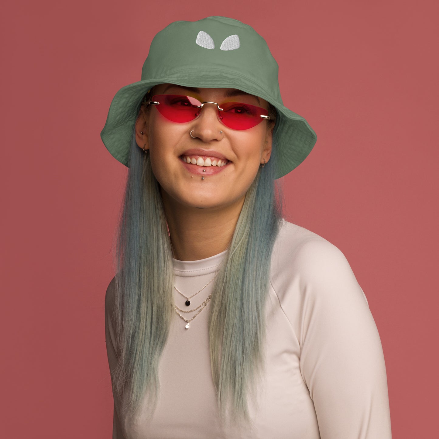 Extraterrestrial Gaze - Eco Bucket Hat