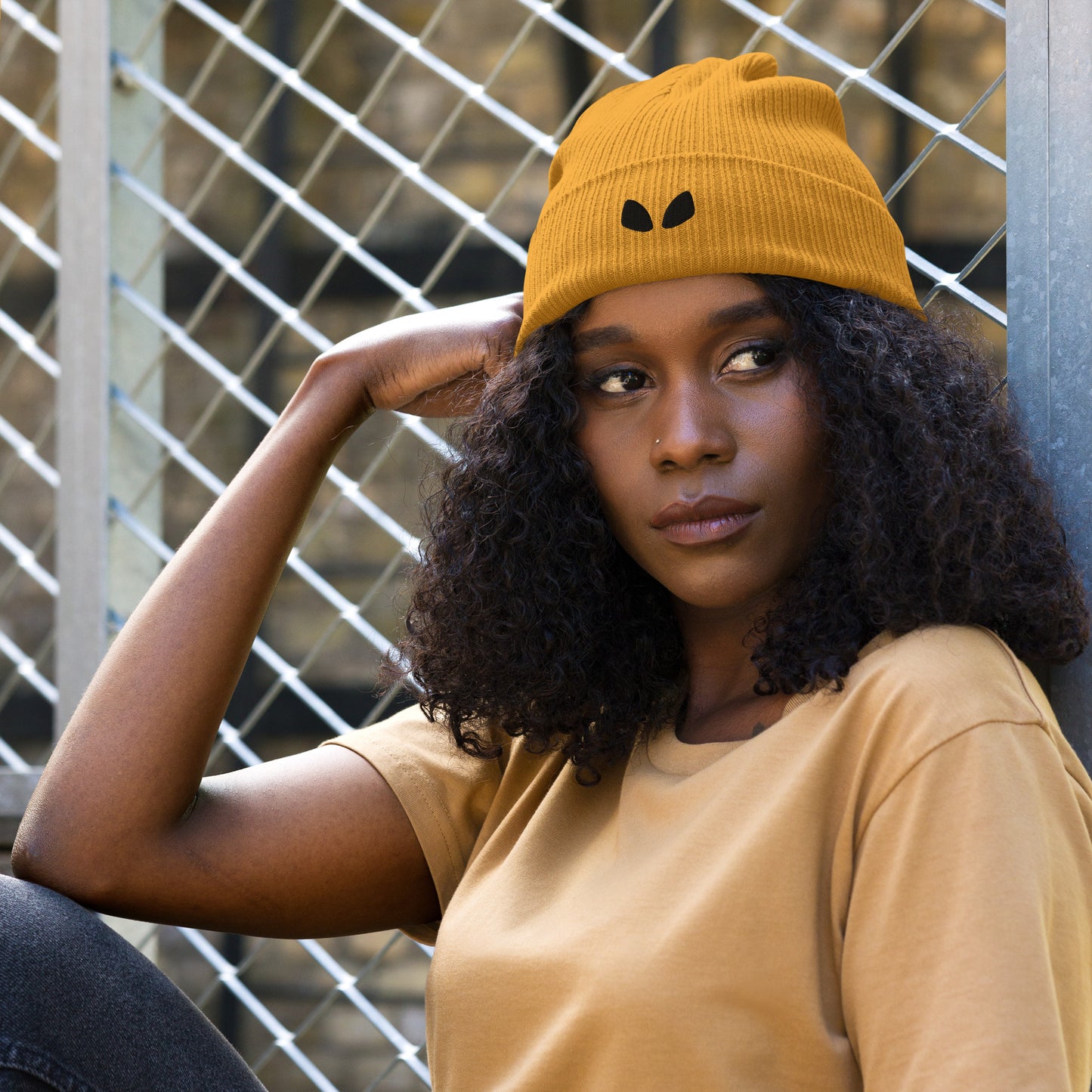 Extraterrestrial Gaze - Organic Beanie