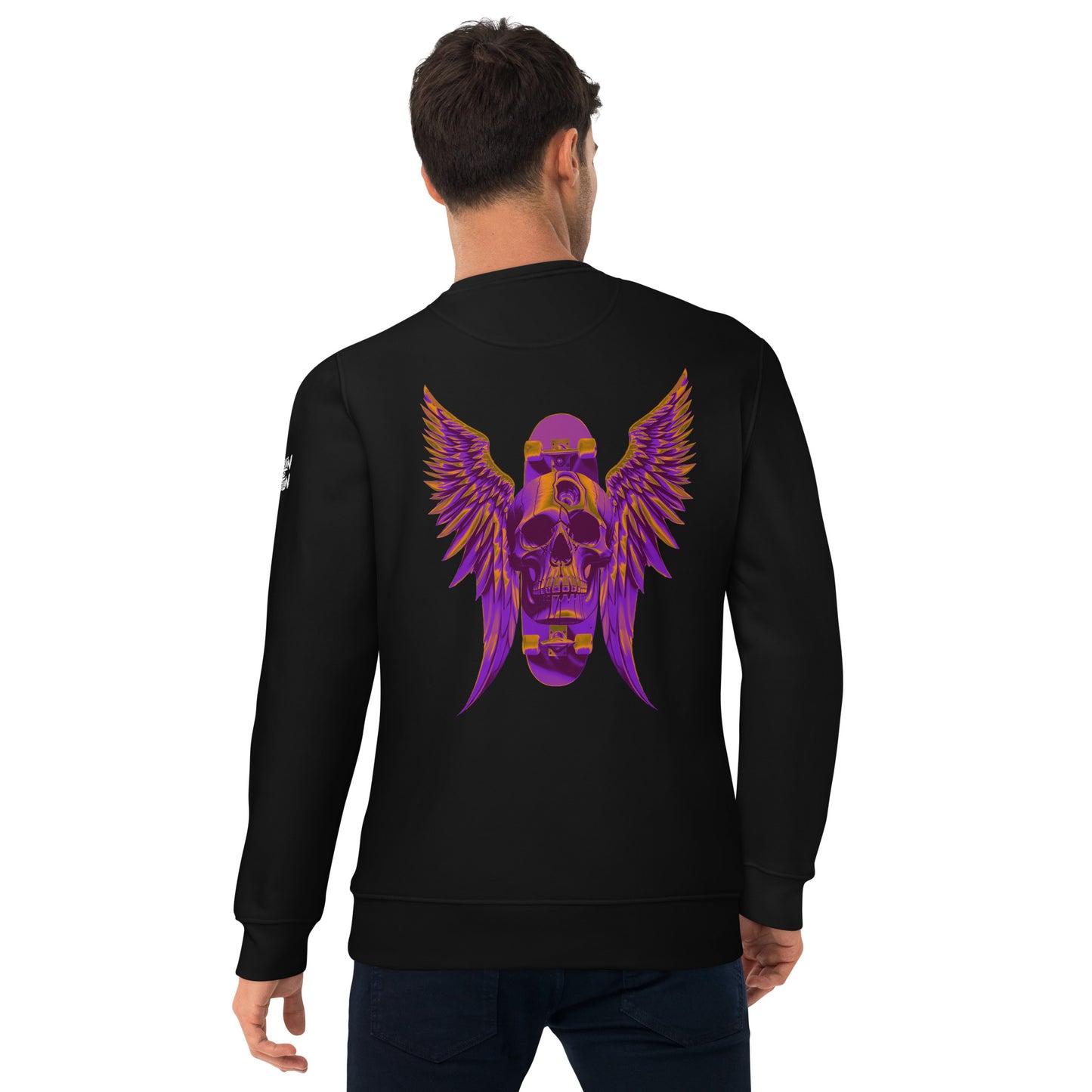 Skateboard Ripper Premium Eco Sweatshirt - Dark Colours