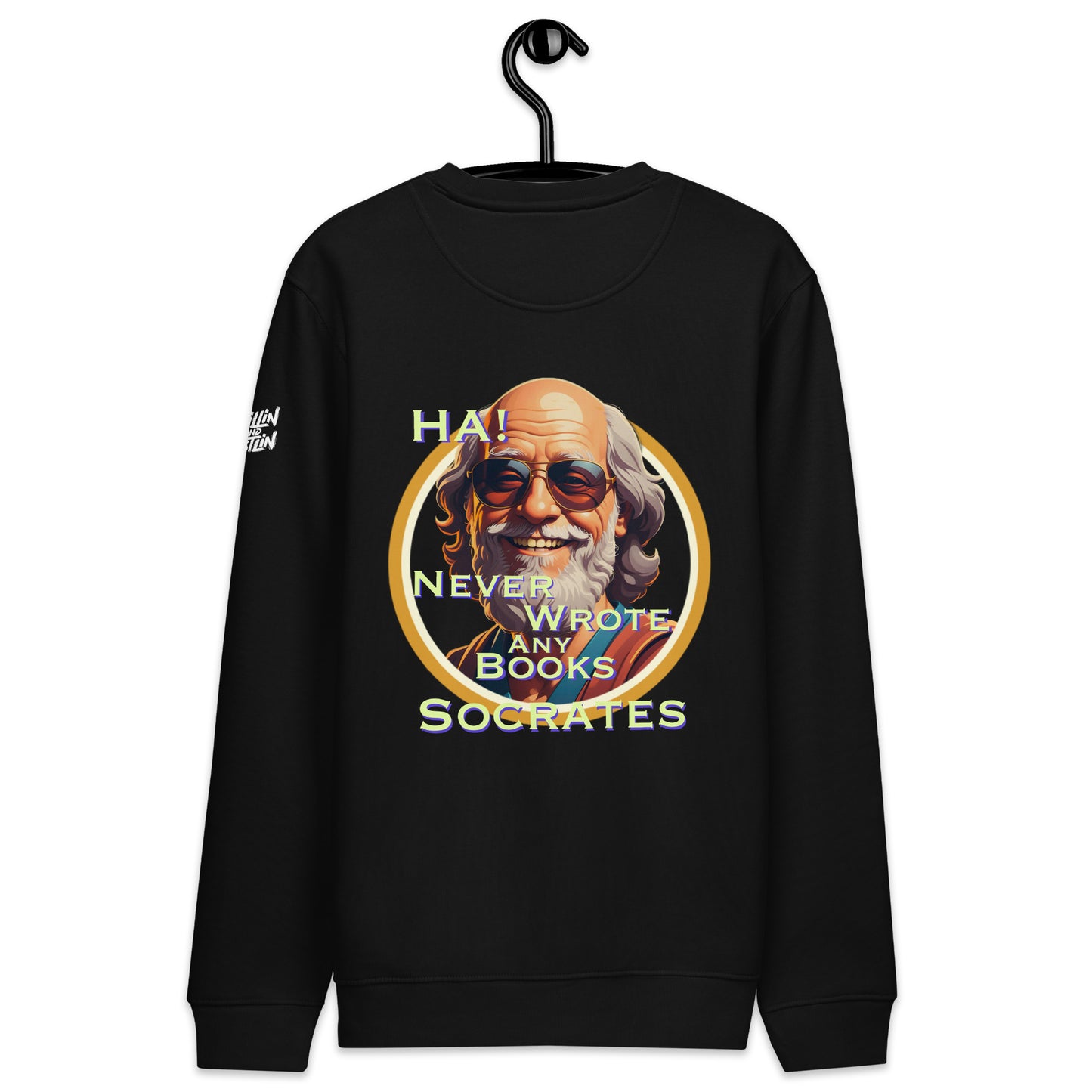 Smiling Socrates - Premium Eco Sweatshirt