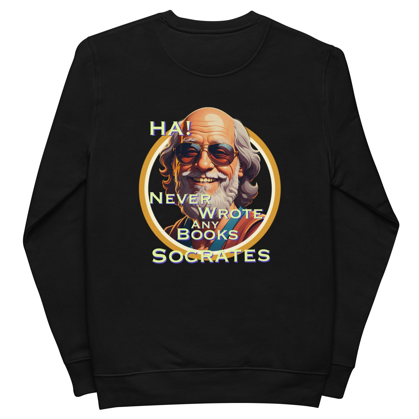 Smiling Socrates - Premium Eco Sweatshirt