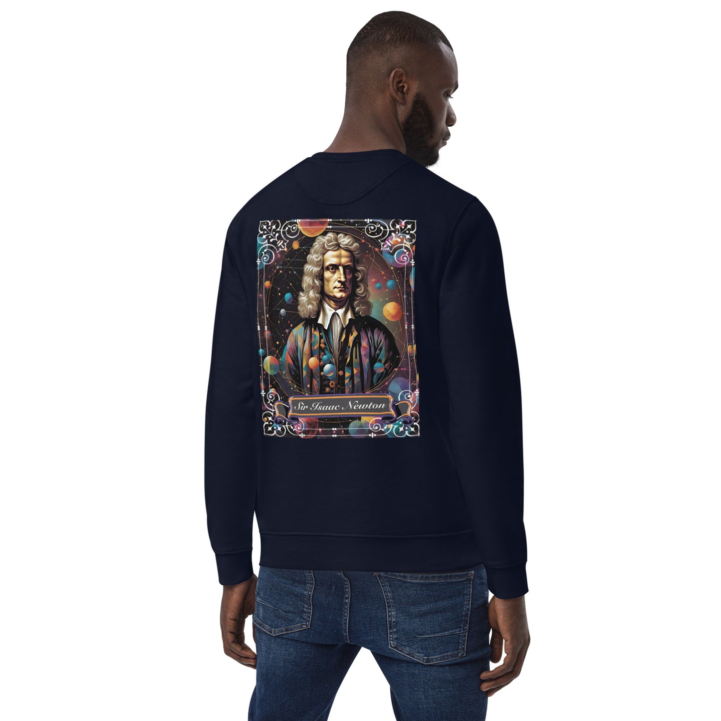 Sir Isaac Newton Premium Eco Cosy Sweatshirt - Dark Colours
