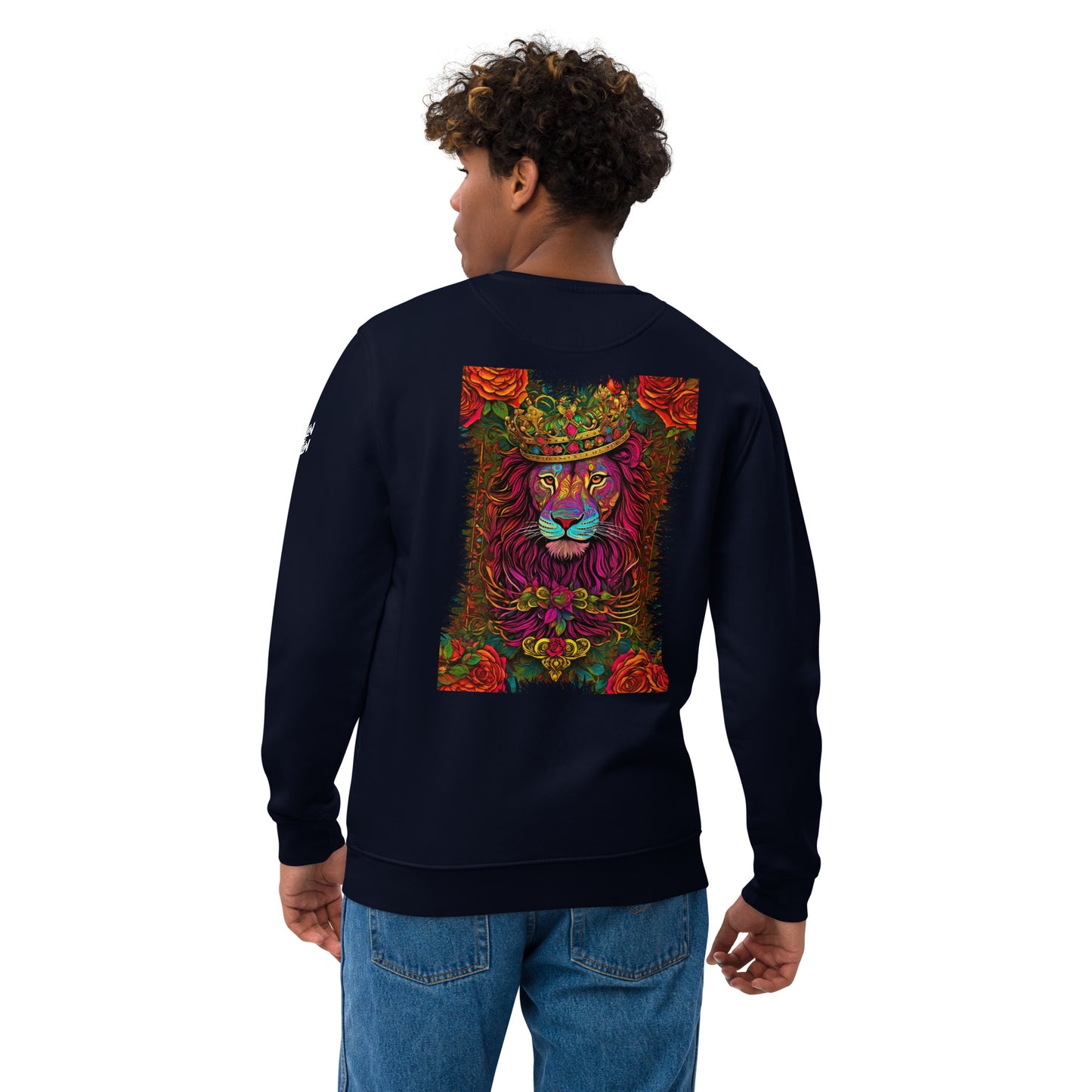 Hail The King Premium Eco Sweatshirt - Dark Colours