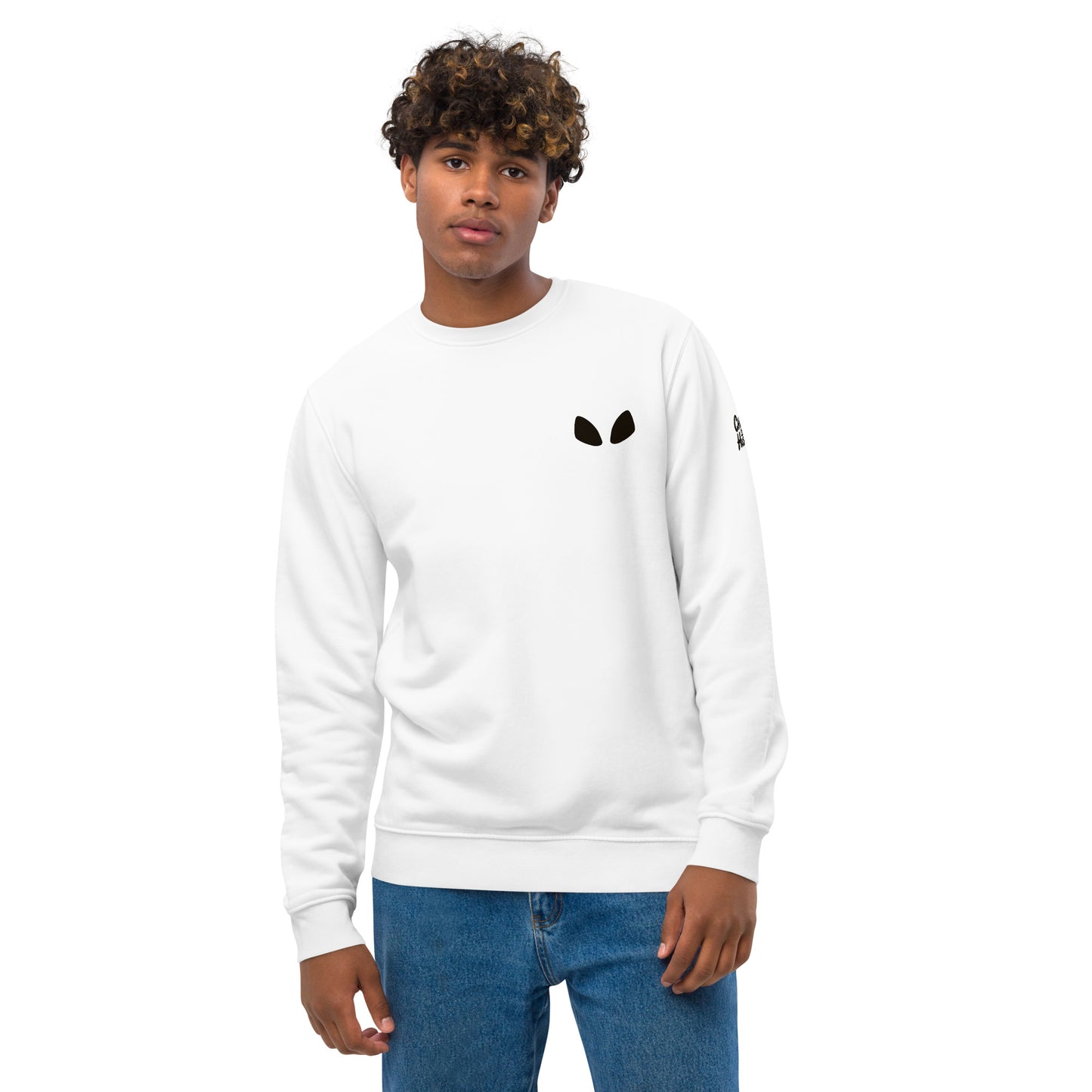I Think, Therefore, I Wear Premium Eco Sweatshirt - Light Colours