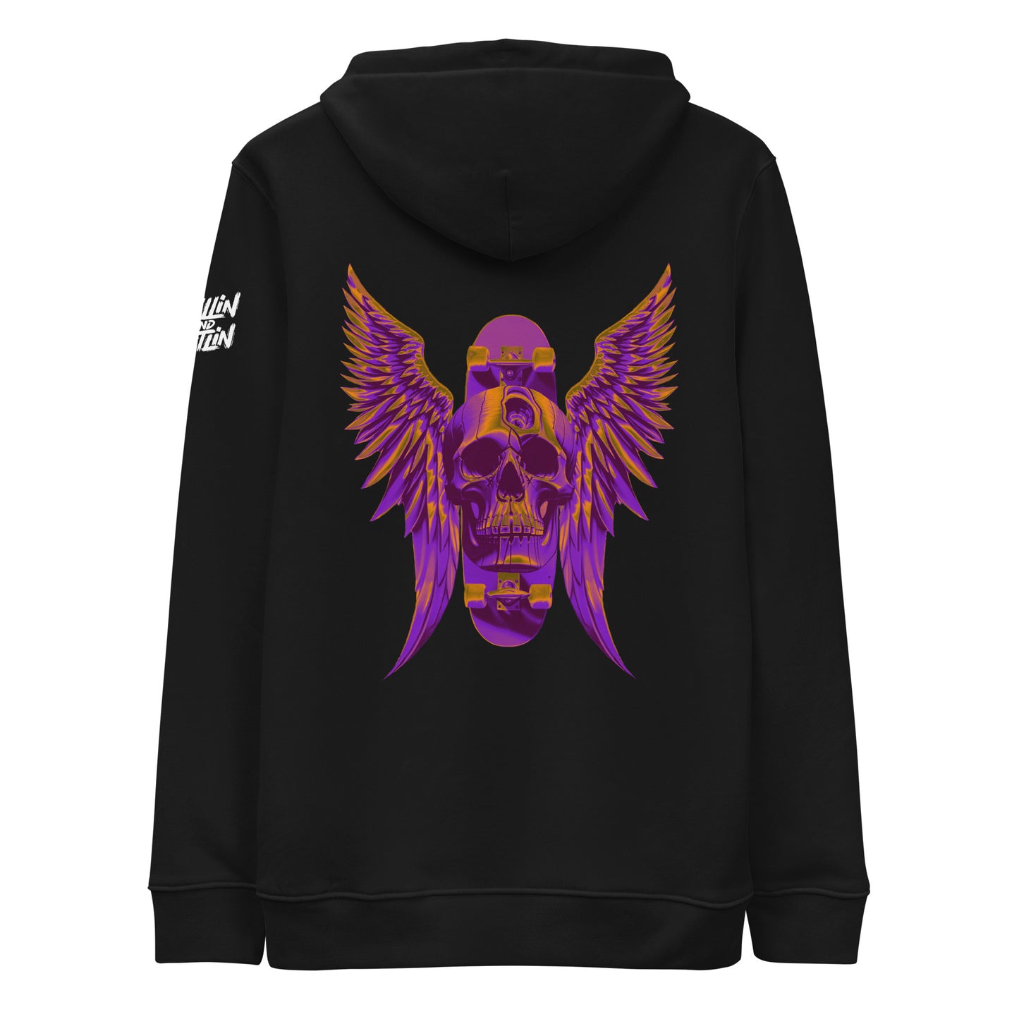 Skateboard Ripper Premium Eco Hoodie - Dark Colours