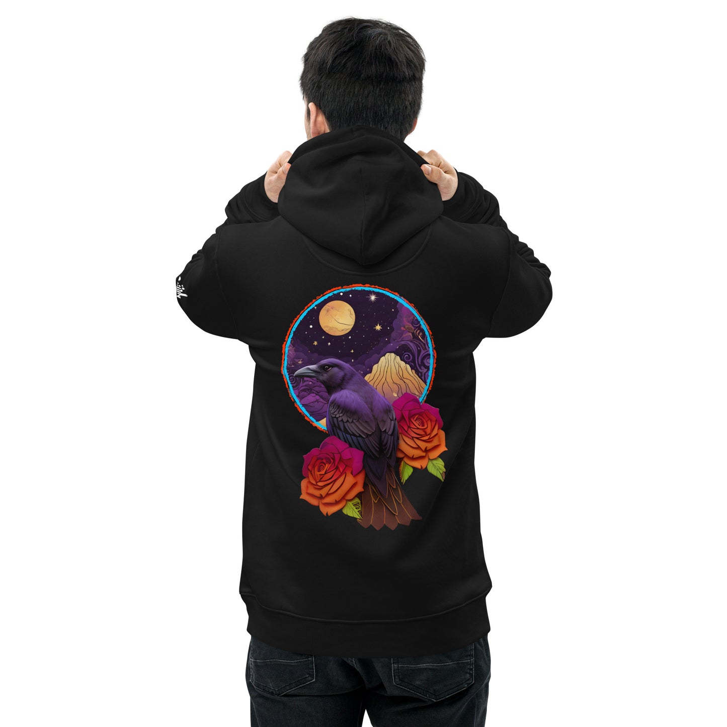 Midnight Raven Premium Eco Hoodie - Dark Colours