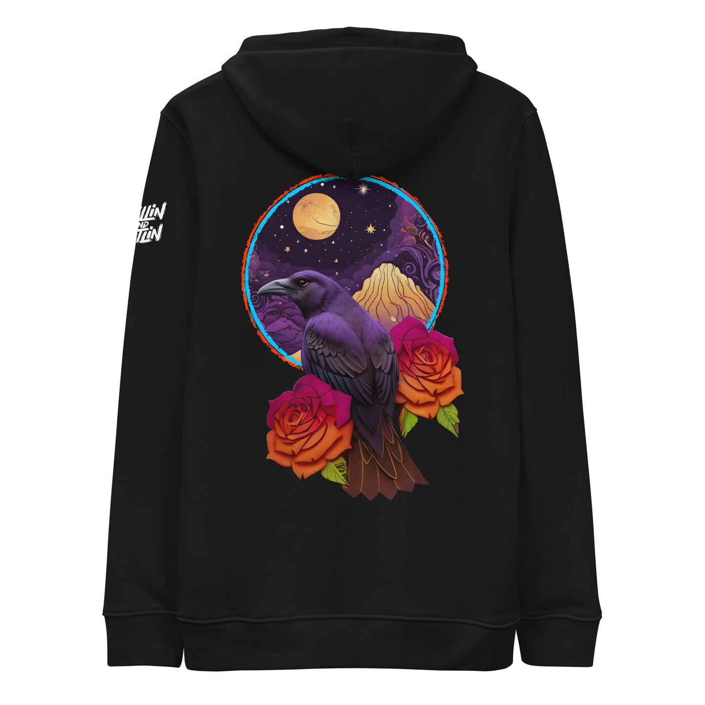 Midnight Raven Premium Eco Hoodie - Dark Colours