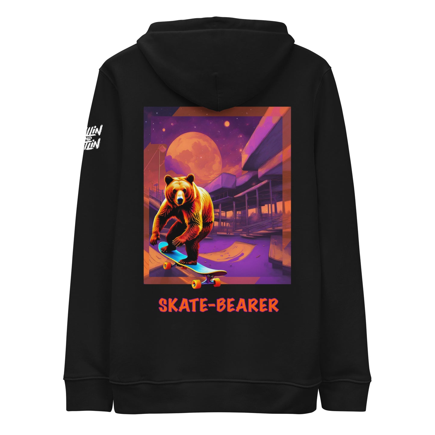 Skate-Bearer Premium Eco Hoodie - Dark Colours