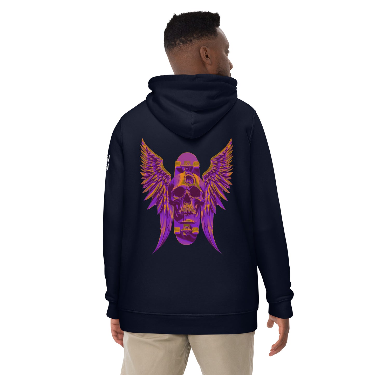 Skateboard Ripper Premium Eco Hoodie - Dark Colours