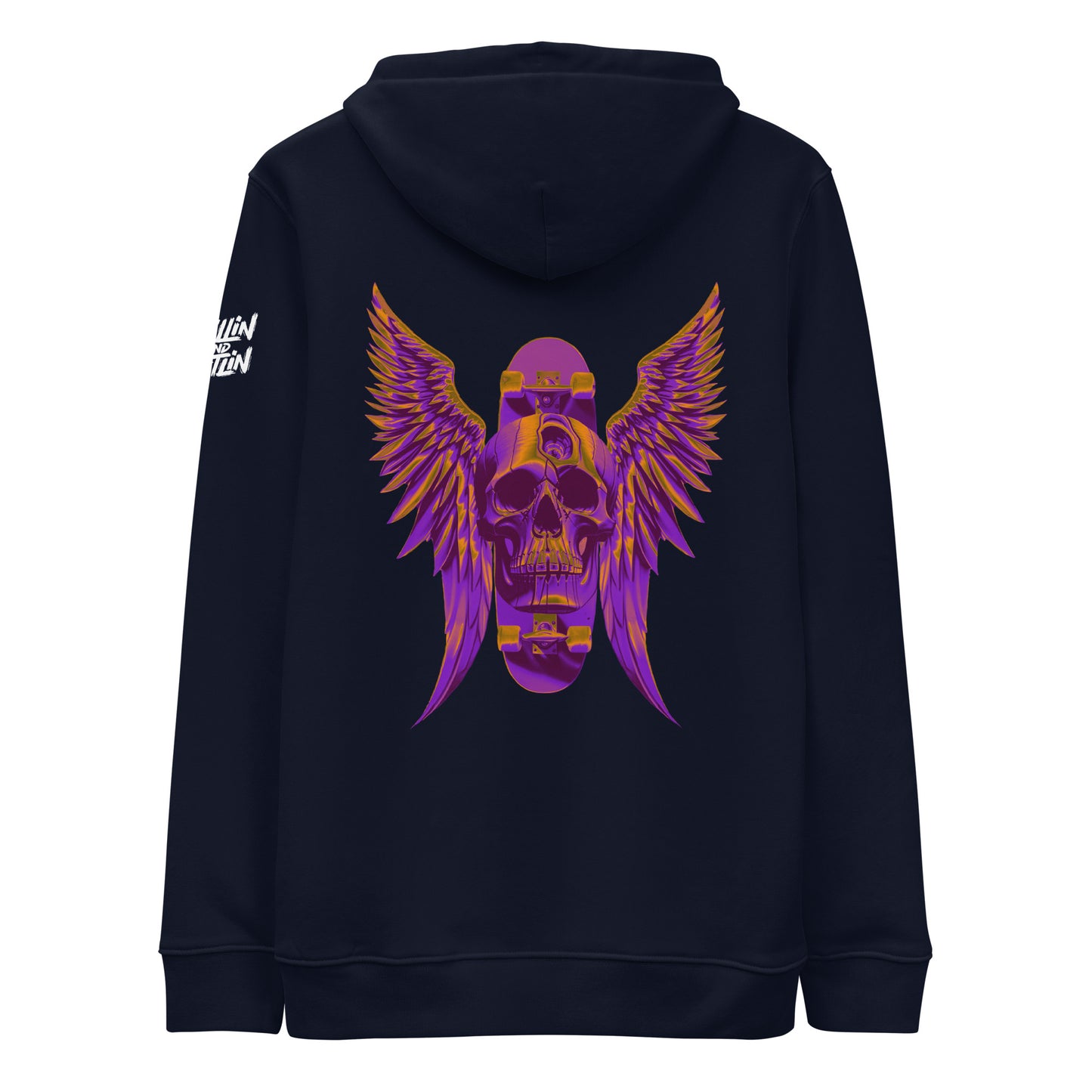 Skateboard Ripper Premium Eco Hoodie - Dark Colours