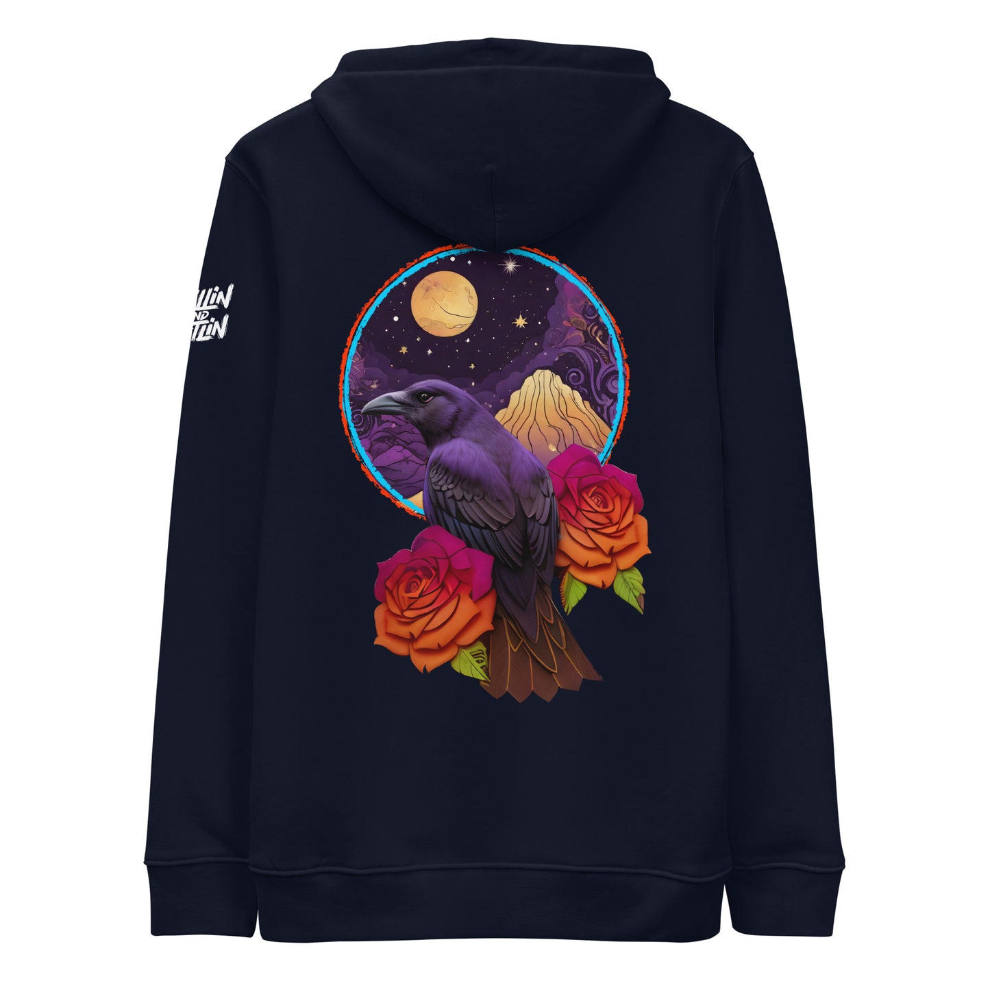 Midnight Raven Premium Eco Hoodie - Dark Colours