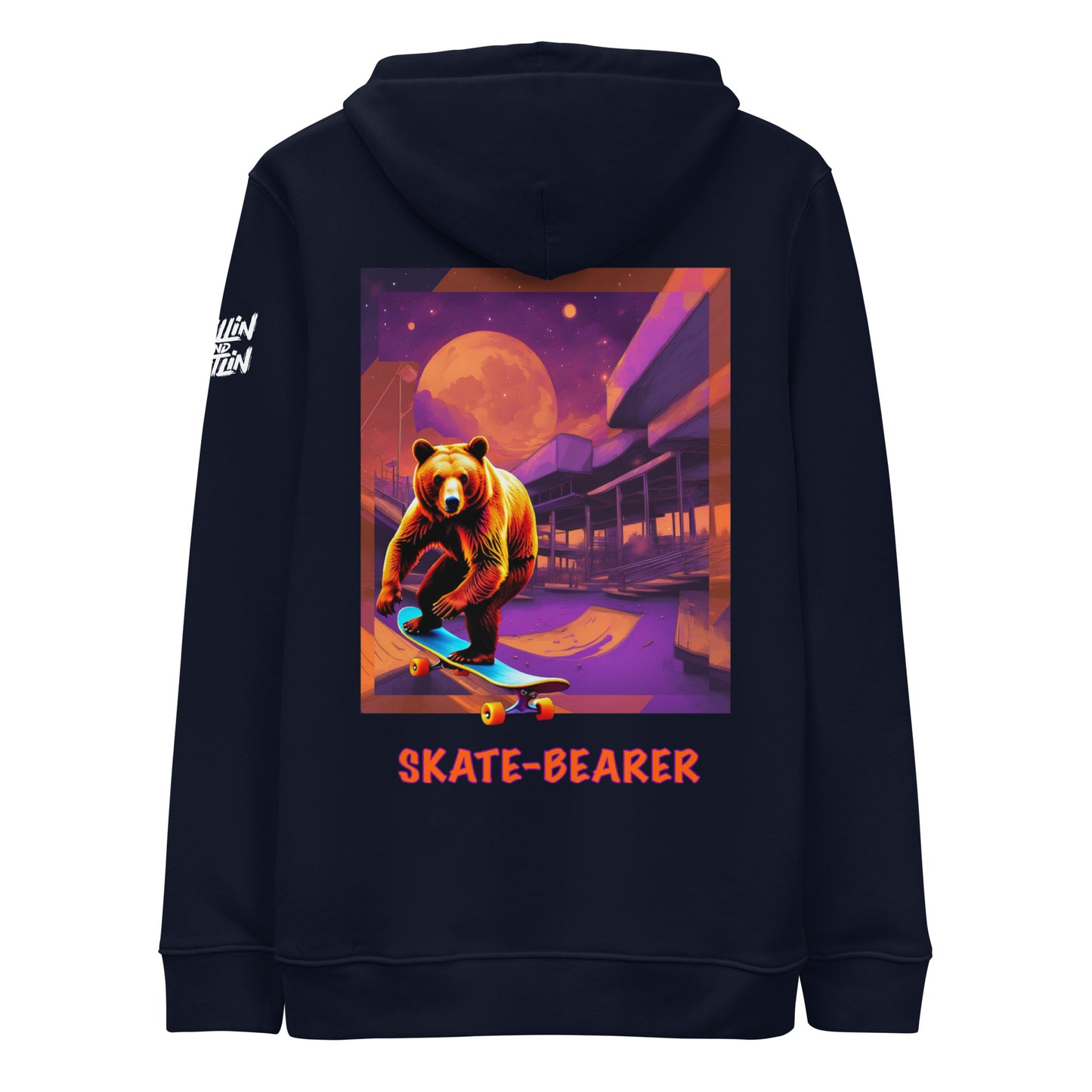 Skate-Bearer Premium Eco Hoodie - Dark Colours