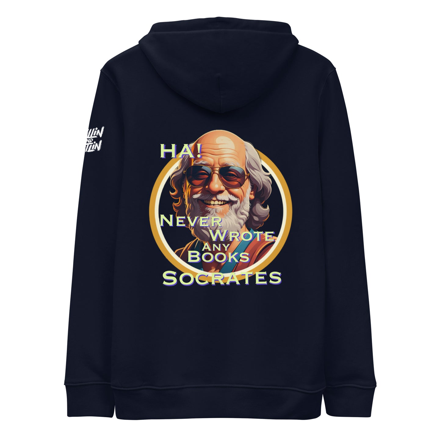 Smiling Socrates - Premium Eco Hoodie