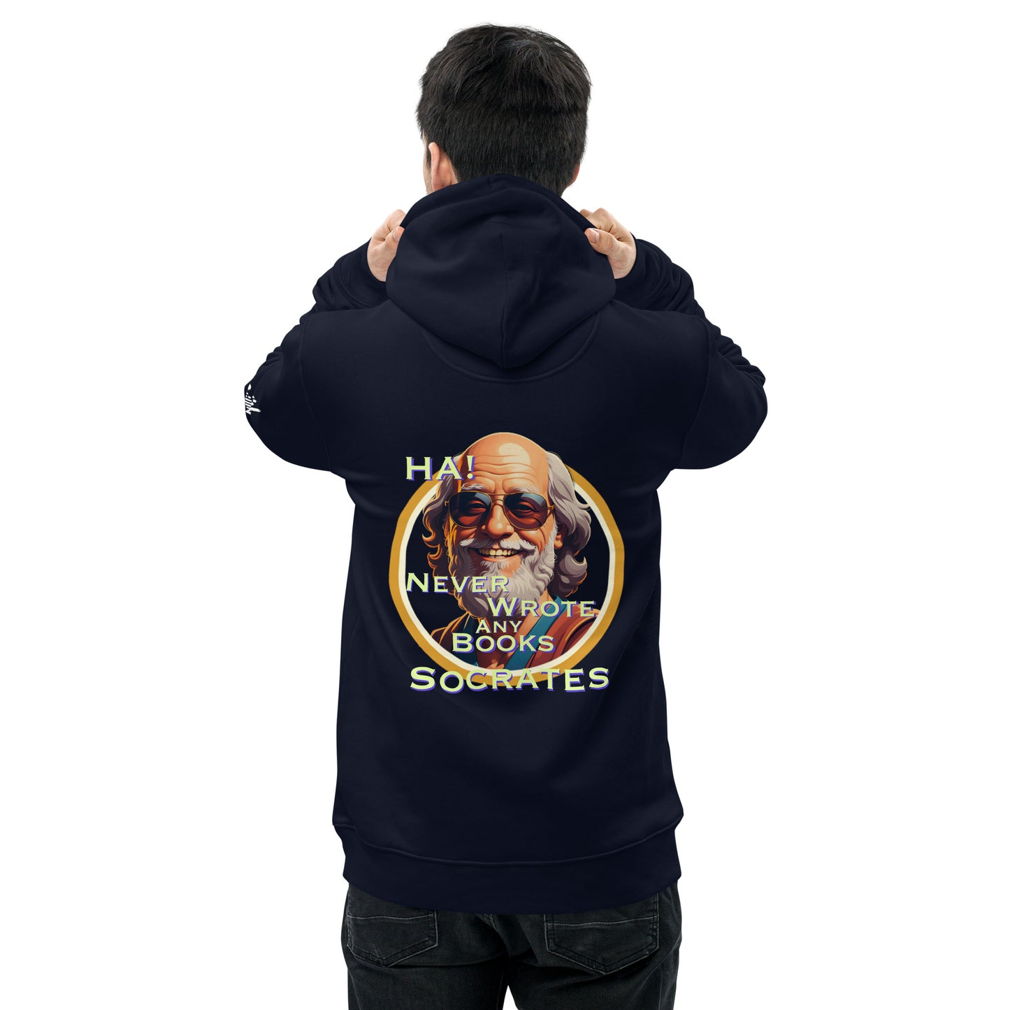 Smiling Socrates - Premium Eco Hoodie