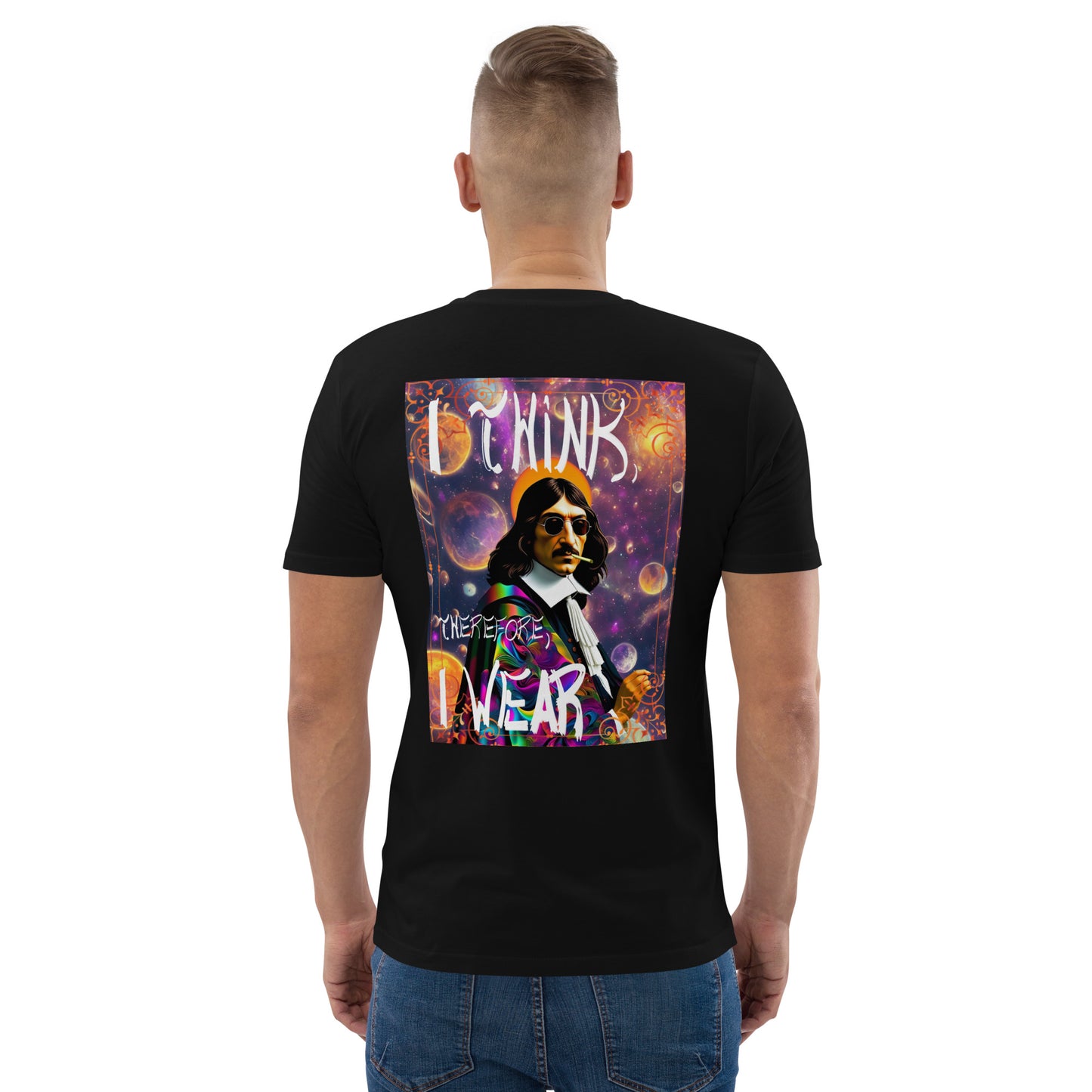 I Think, Therefore, I Wear Premium Eco T-Shirt - Dark Colours
