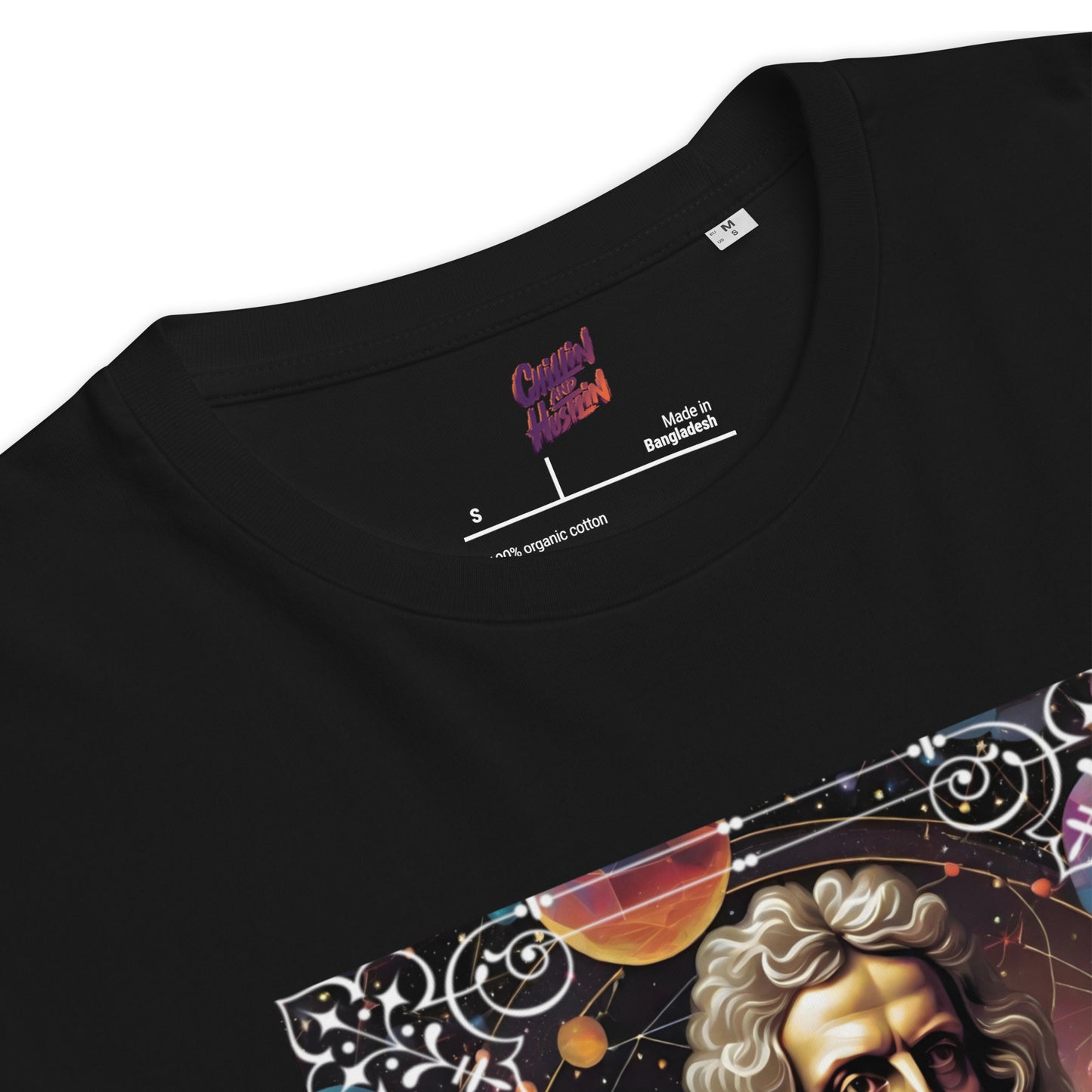 Sir Isaac Newton Premium Organic Cosy T-Shirt - Dark Colours