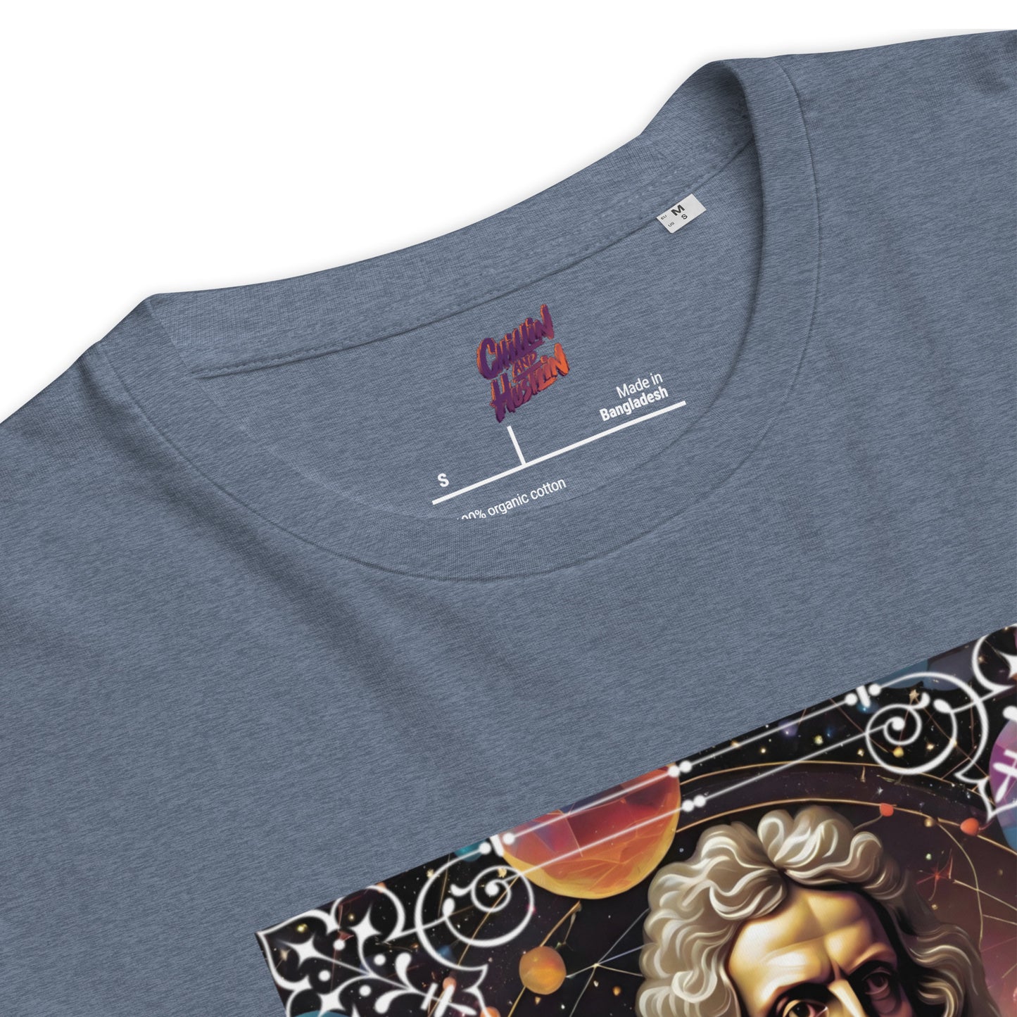 Sir Isaac Newton Premium Organic Cosy T-Shirt - Dark Colours