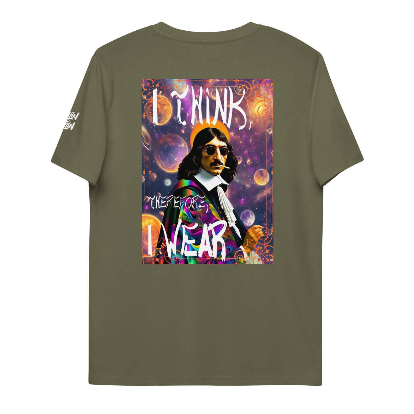 I Think, Therefore, I Wear Premium Eco T-Shirt - Dark Colours