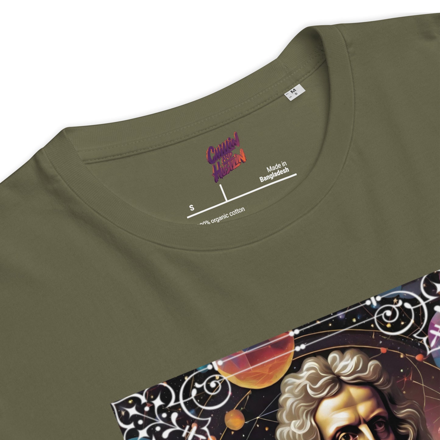 Sir Isaac Newton Premium Organic Cosy T-Shirt - Dark Colours