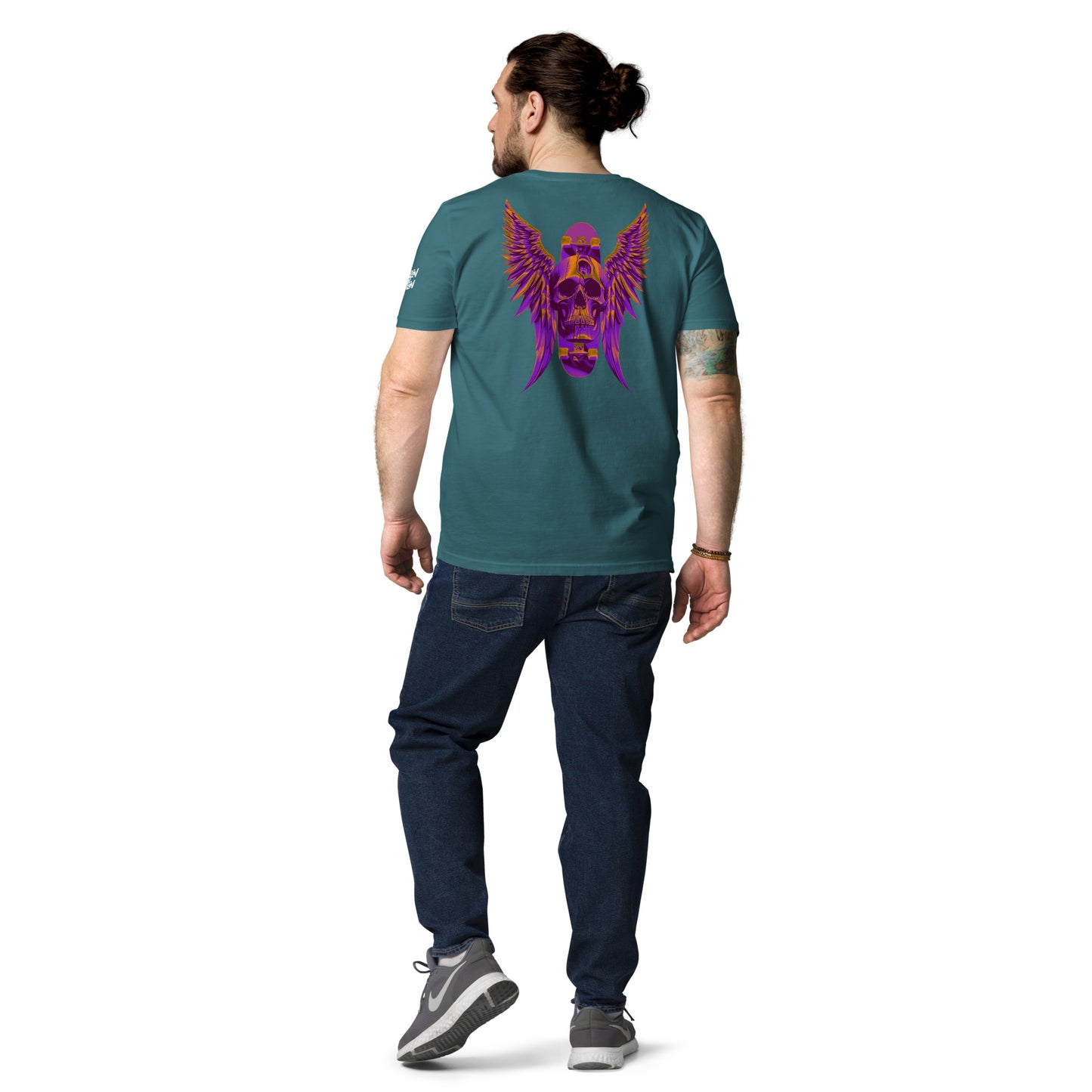 Skateboard Ripper Premium Eco Stylish T-shirt - Dark Colours