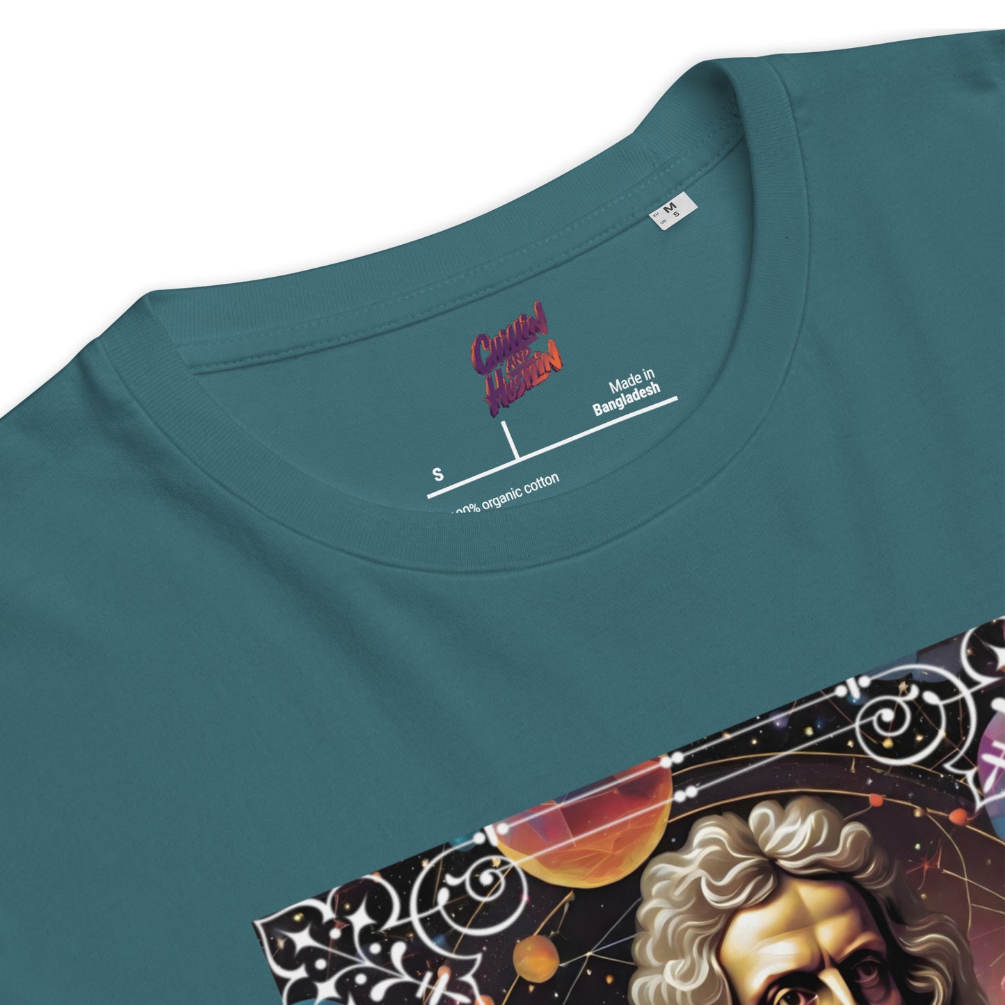 Sir Isaac Newton Premium Organic Cosy T-Shirt - Dark Colours