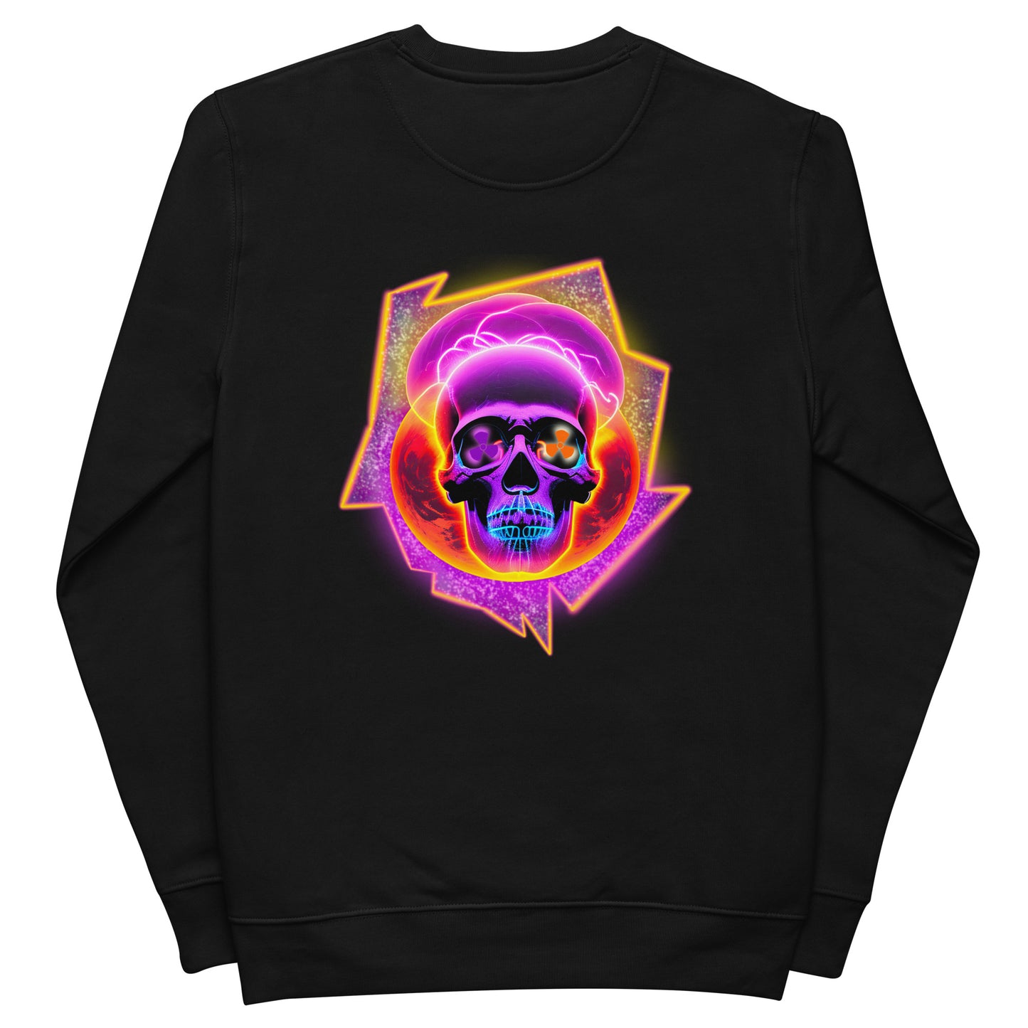 Nuclear Skull Premium Eco Sweatshirt - Dark Colours