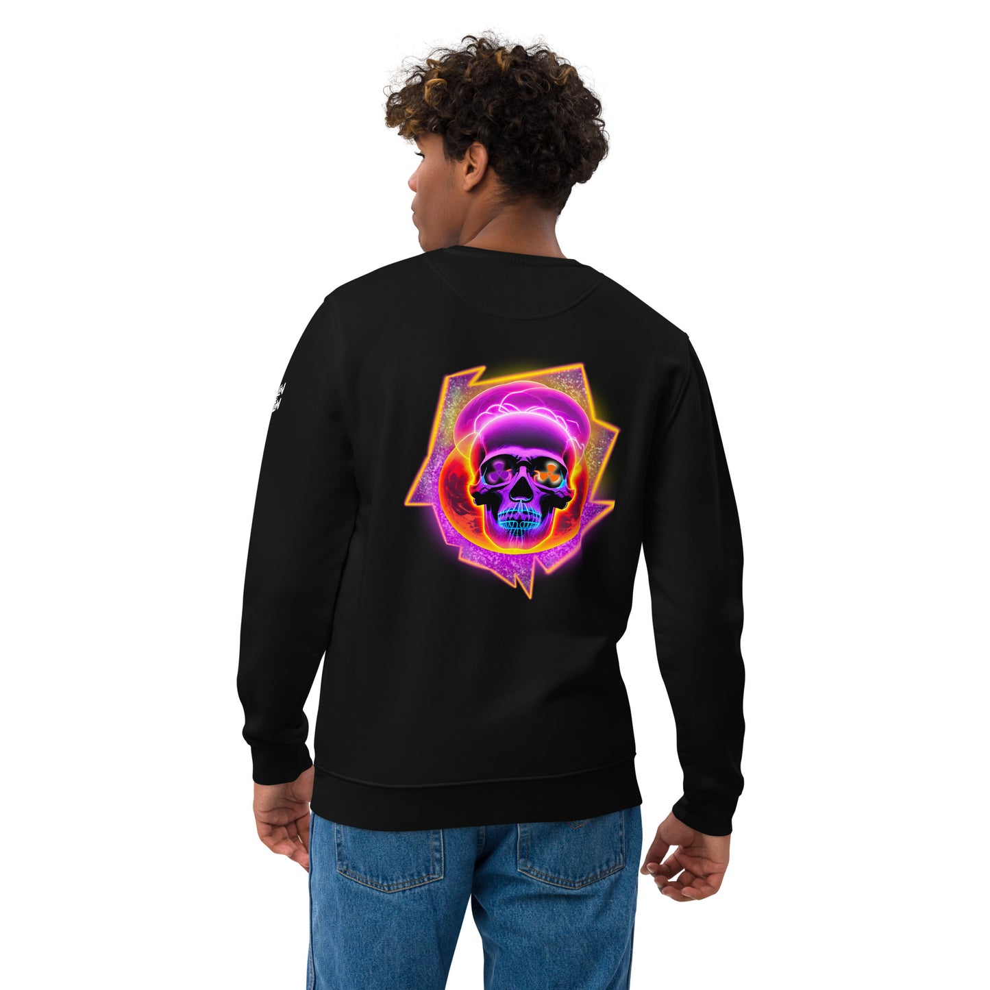 Nuclear Skull Premium Eco Sweatshirt - Dark Colours