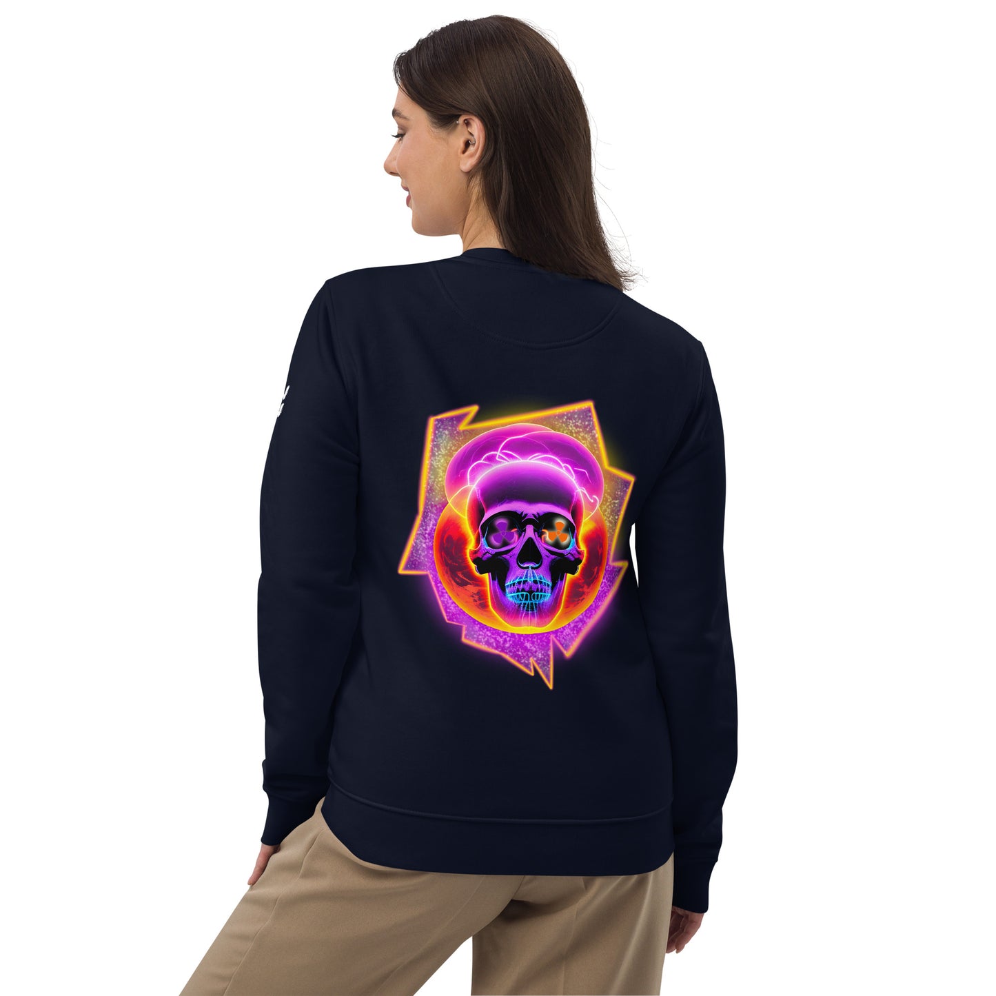 Nuclear Skull Premium Eco Sweatshirt - Dark Colours