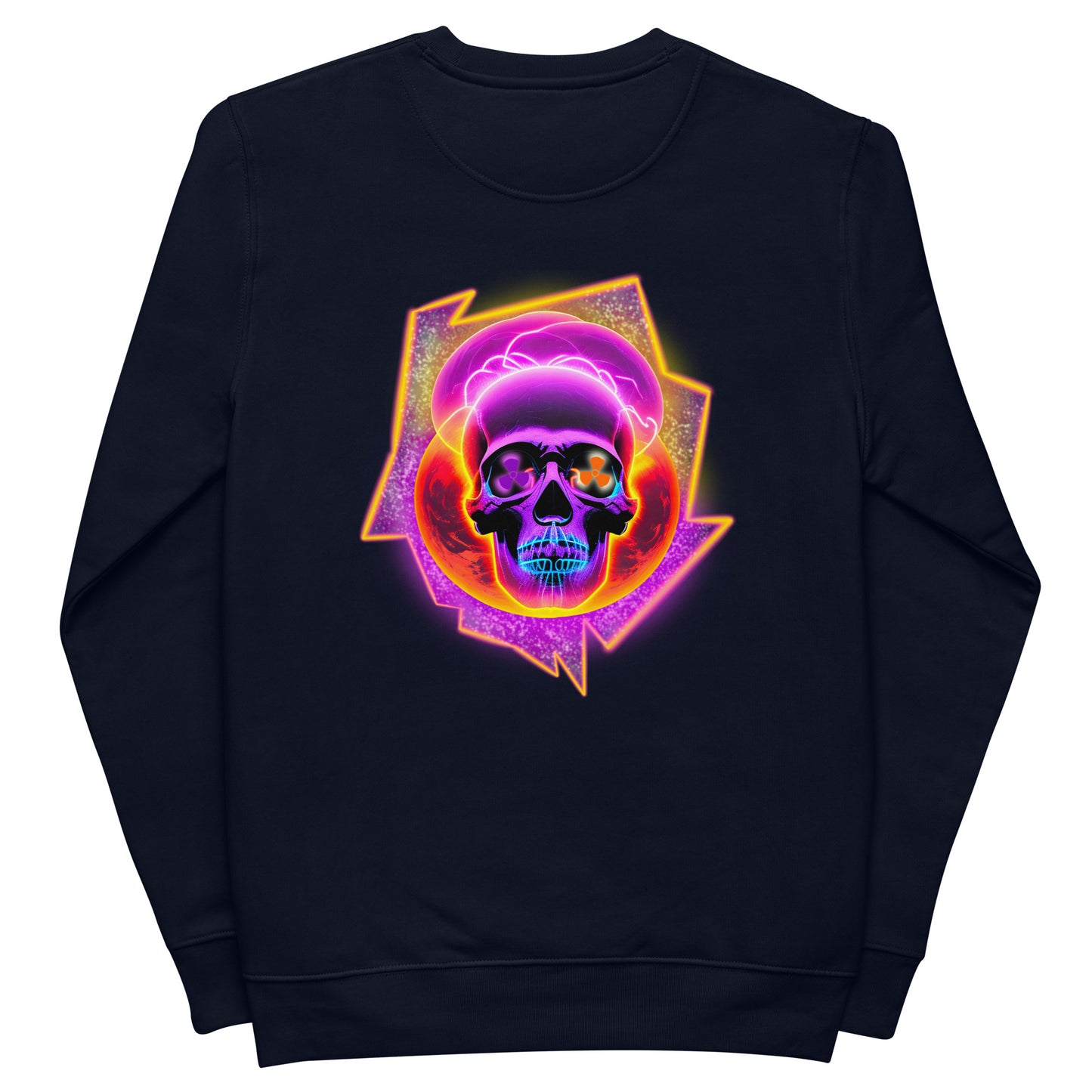 Nuclear Skull Premium Eco Sweatshirt - Dark Colours