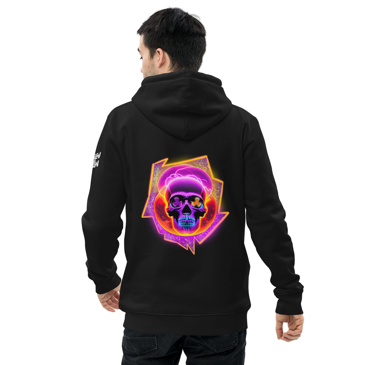 Nuclear Skull Premium Eco Stylish Hoodie - Dark Colours