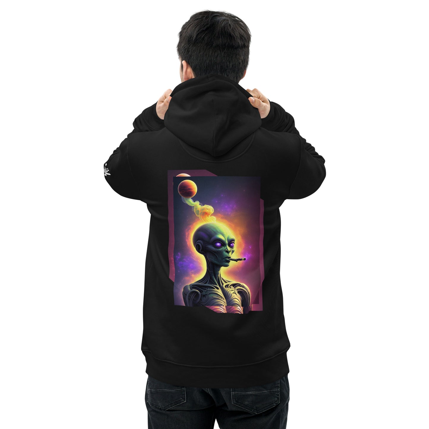 Intergalacitc Puff Premium Eco Hoodie - Dark Colours