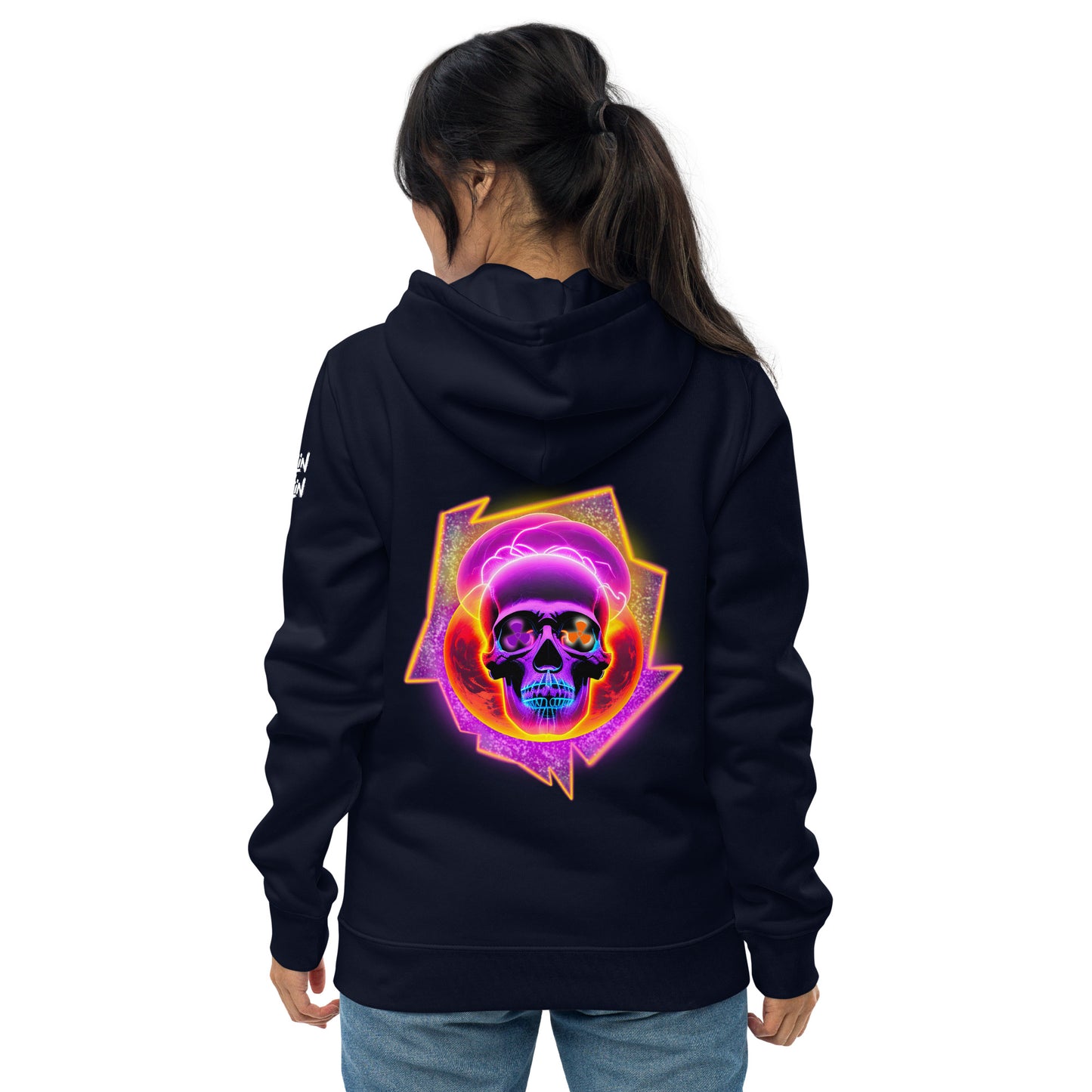 Nuclear Skull Premium Eco Stylish Hoodie - Dark Colours