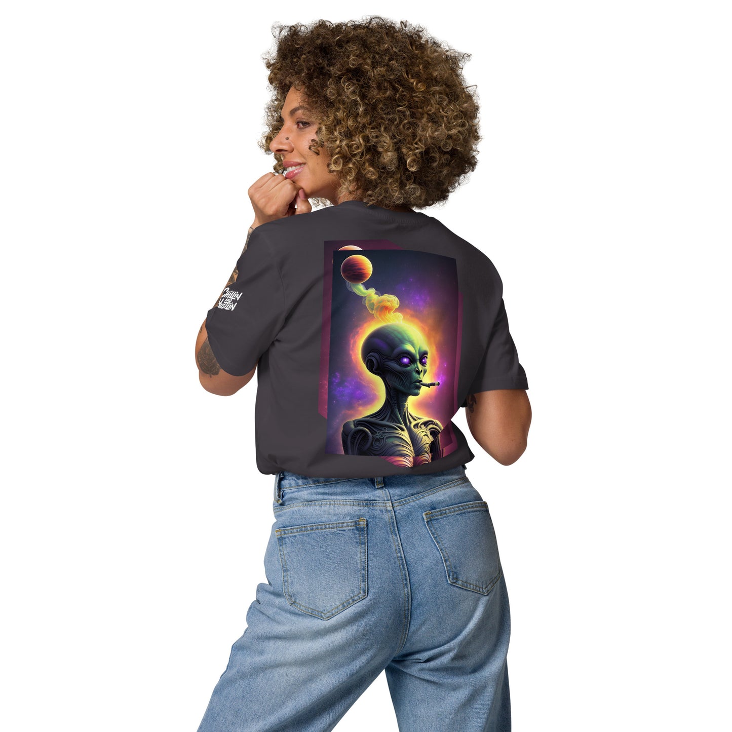 Intergalactic Puff Premium Eco T-Shirt - Dark Colours