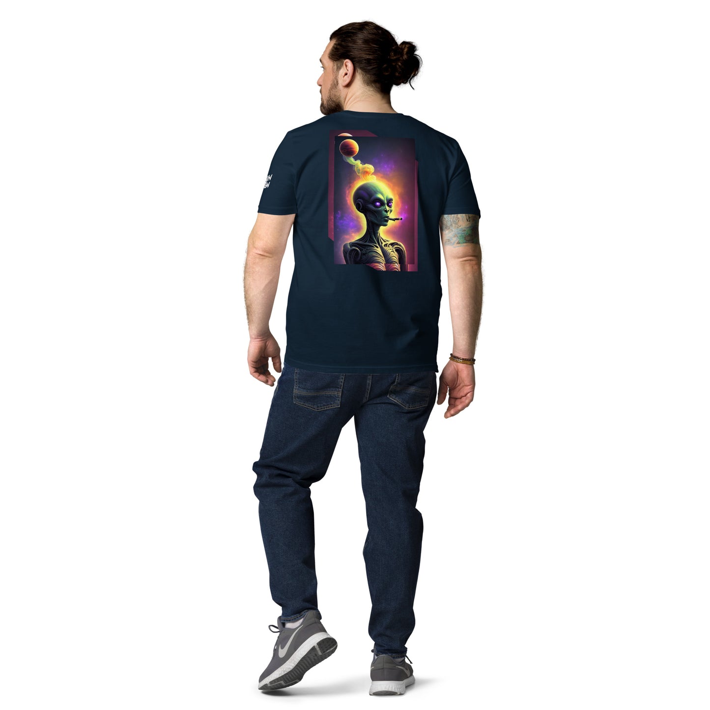 Intergalactic Puff Premium Eco T-Shirt - Dark Colours