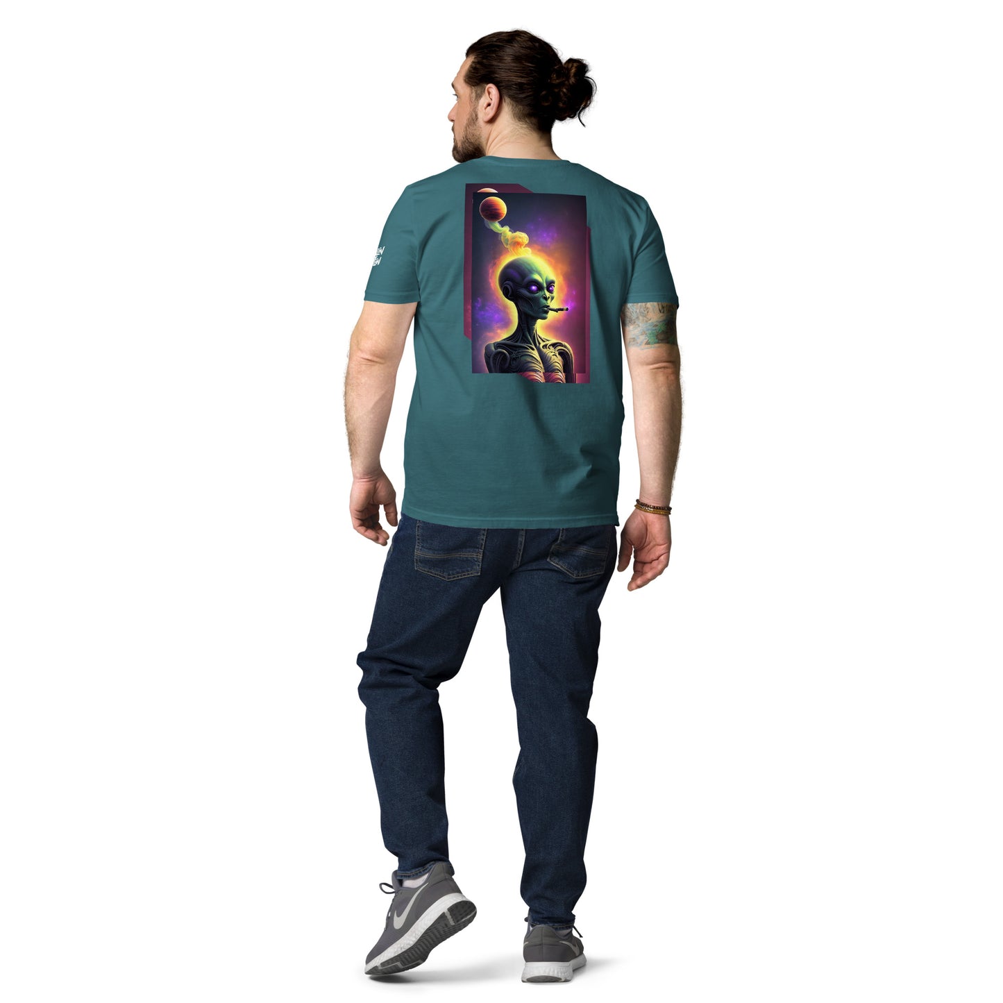 Intergalactic Puff Premium Eco T-Shirt - Dark Colours