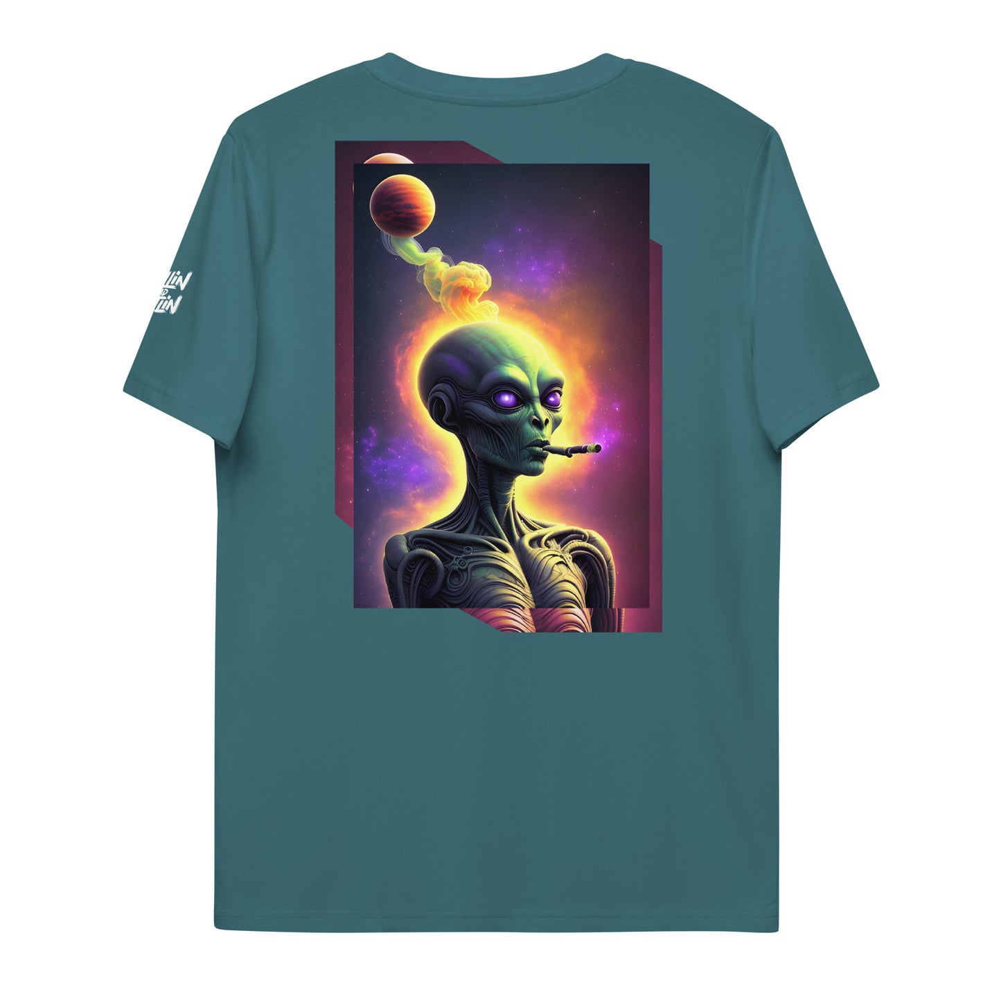 Intergalactic Puff Premium Eco T-Shirt - Dark Colours